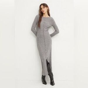 NWOT Abercrombie & Fitch Merino Wool Blend Sweater Dress